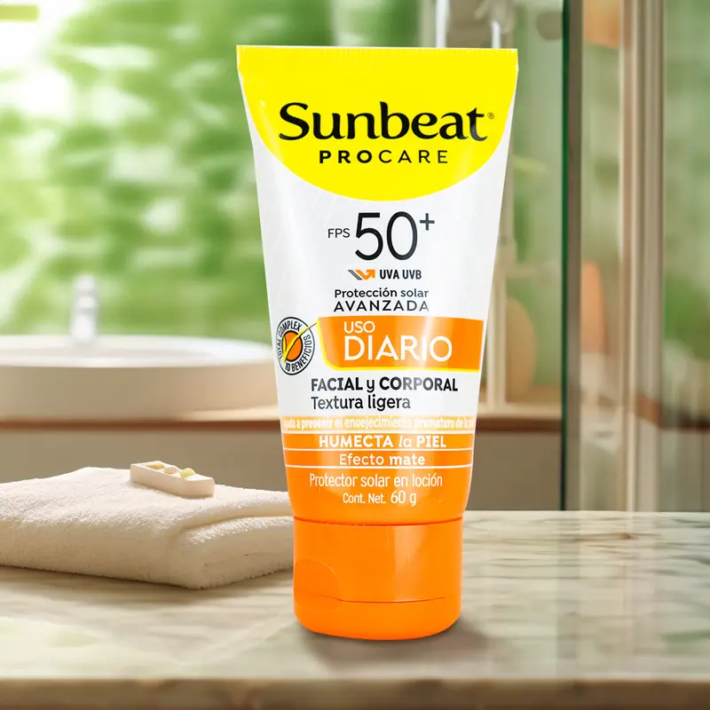Bloqueador Solar Sunbeat Fps 50+ Uso Diario, 60 G 1
