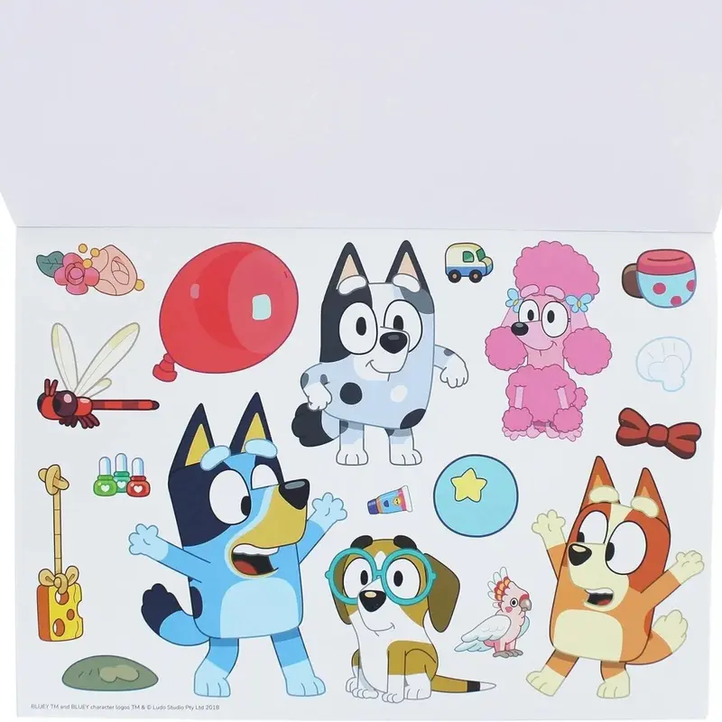 Bluey A4 Colouring Pad 2