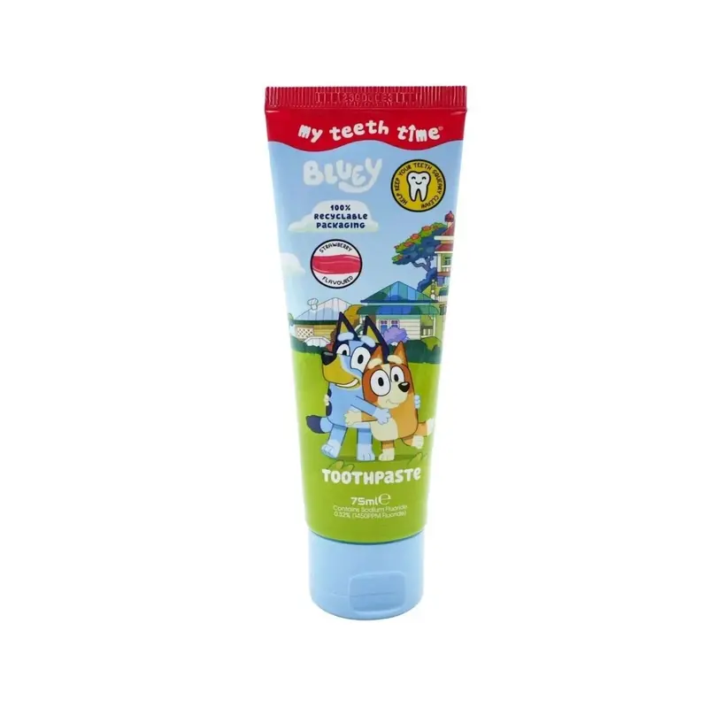 Bluey Strawberry Flavour Toothpaste 75Ml 1