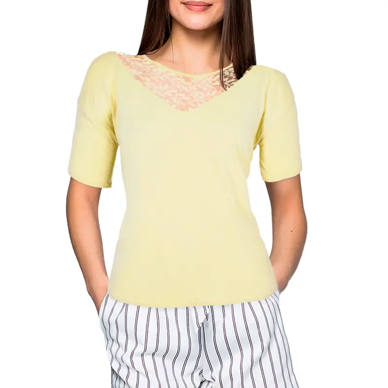 Blusa Dama Color Beige 1