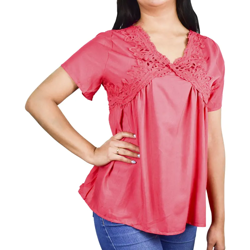 Blusa Para Dama Naranja 1