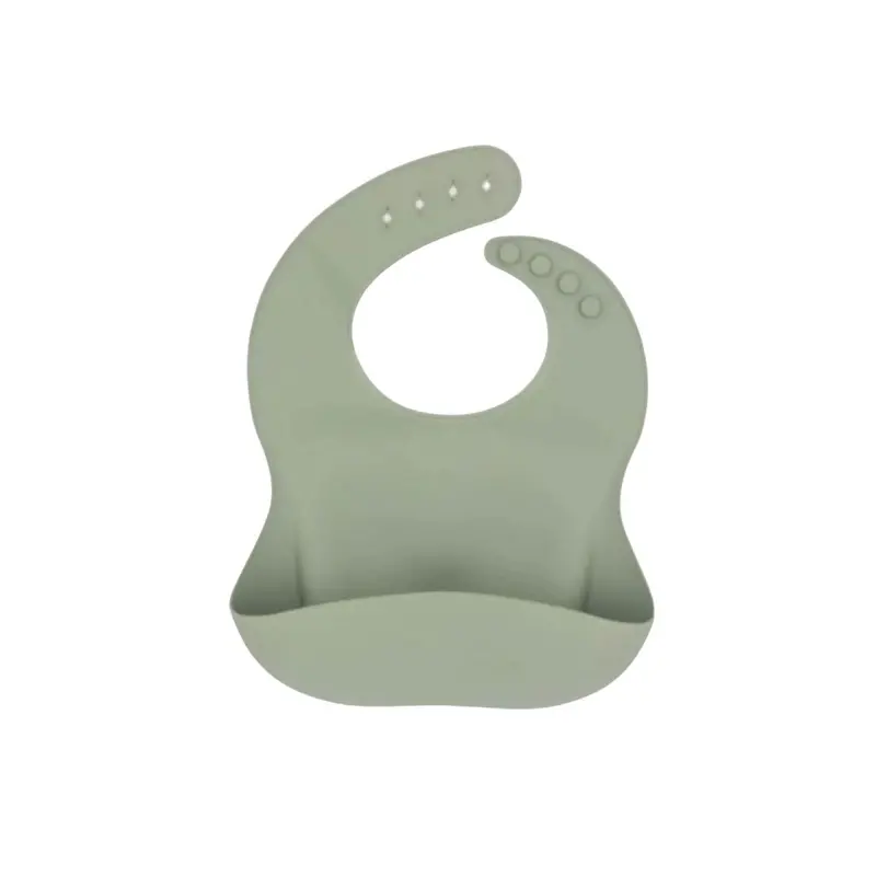 Blw Essentials Silicone Bib - Sage 1