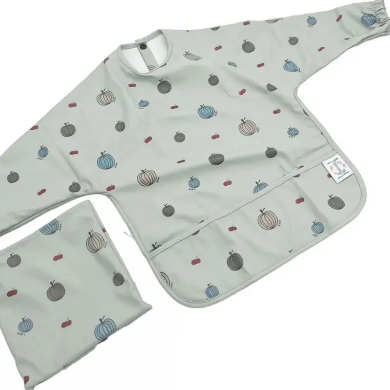 Blw Essentials Waterproof Long Sleeved Coverall Bib - Green 1