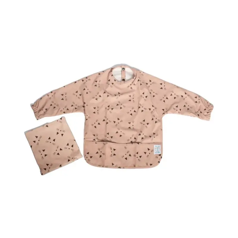 Blw Essentials Waterproof Long Sleeved Coverall Bib - Pink 1