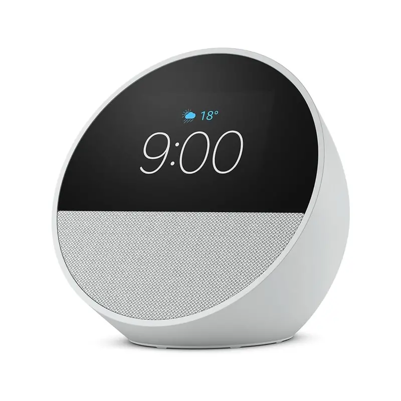 Bocina Inteligente Alexa Echo Spot Modelo 2024 Blanco 1