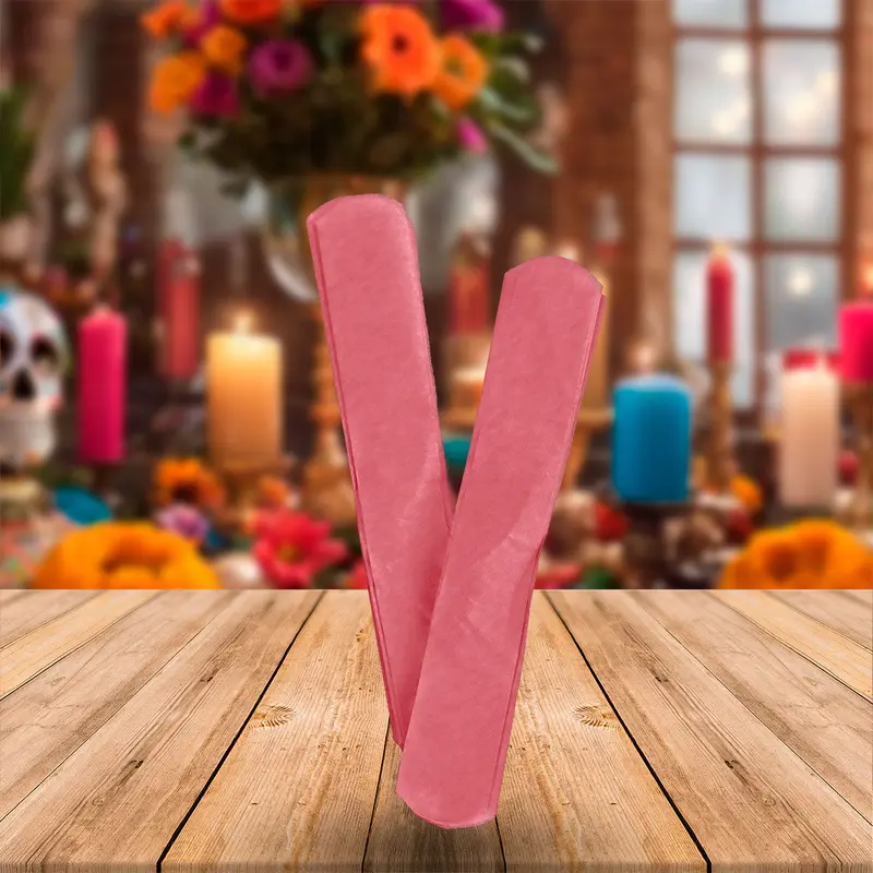 Bolas De Papel China Color Rosa Para Día De Muertos 2