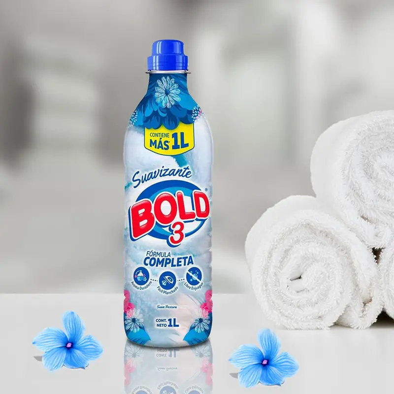 Bold 3 Suavizante Suave Frescura 1L 1