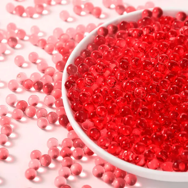 Bolitas De Hidrogel Color Rojo 500Gr 2