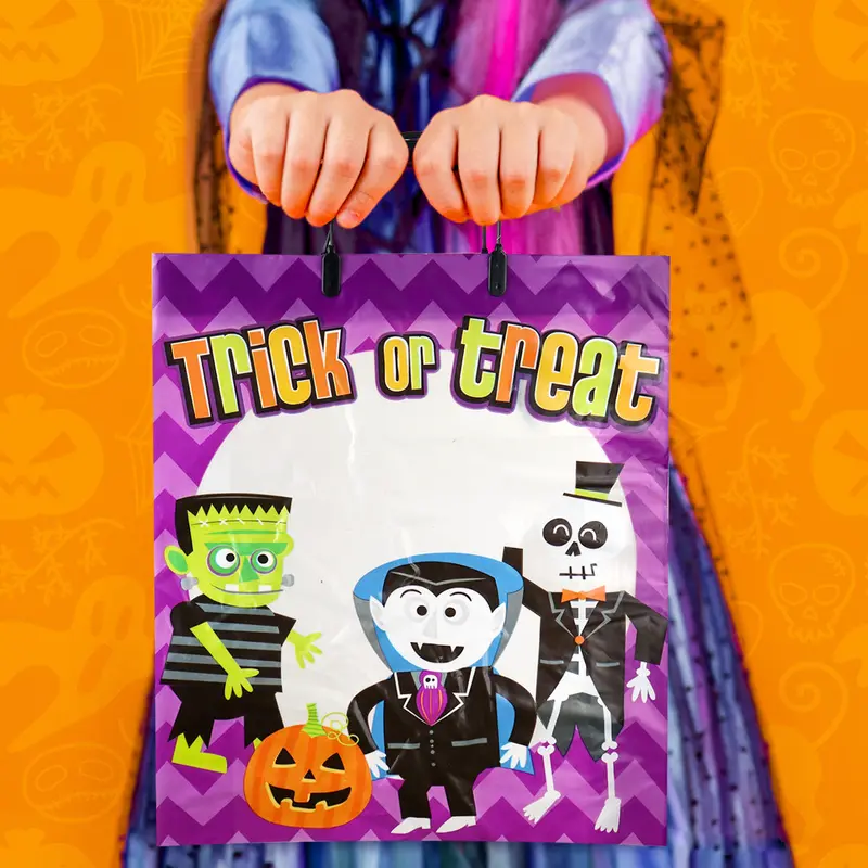 Bolsa De Plástico Para Dulces, Trick Or Treat 1