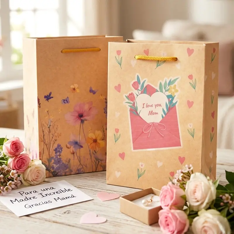 Bolsa De Regalo, 2 Pzas, Kraft 1