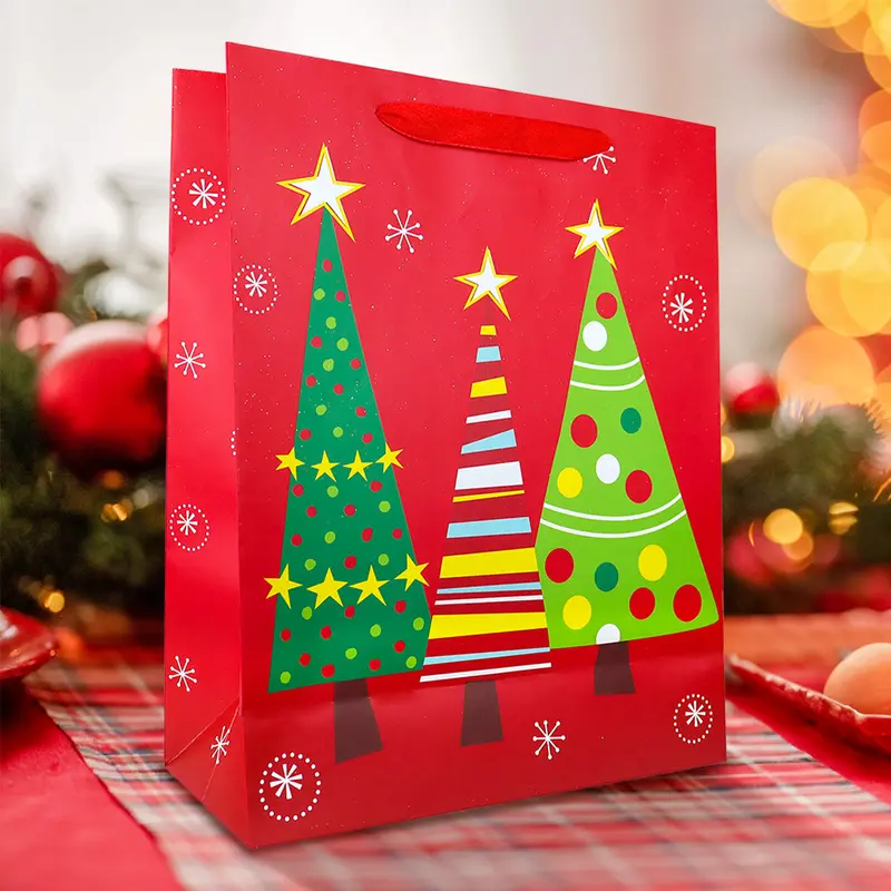 Bolsa De Regalo, Árboles Navideños 1