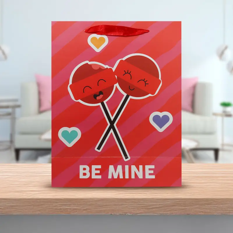 Bolsa De Regalo "Be Mine", Color Rojo 1