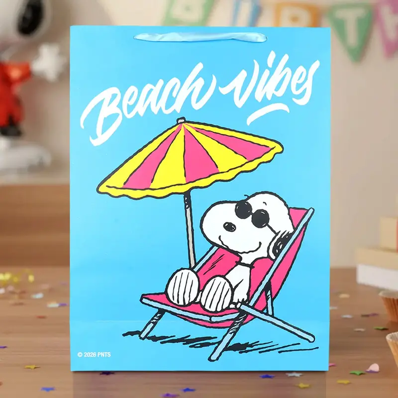 Bolsa De Regalo, Beach Vibes, Snoopy 1