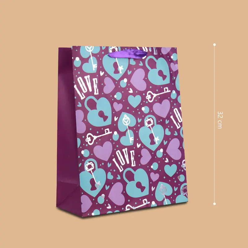 Bolsa De Regalo Decorada Para San Valentín 2