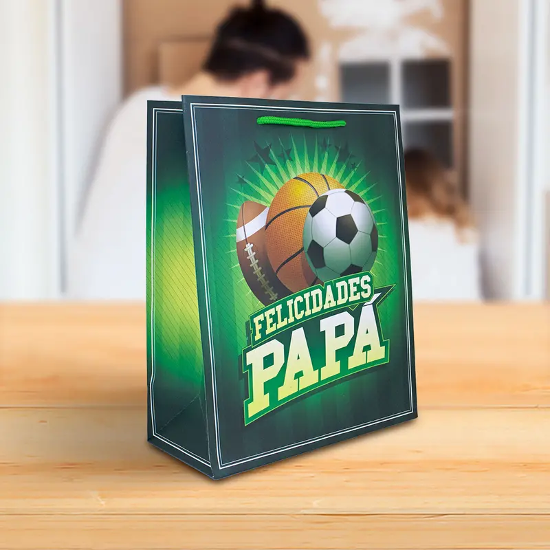 Bolsa De Regalo "Felicidades Papá", Día Del Padre 1