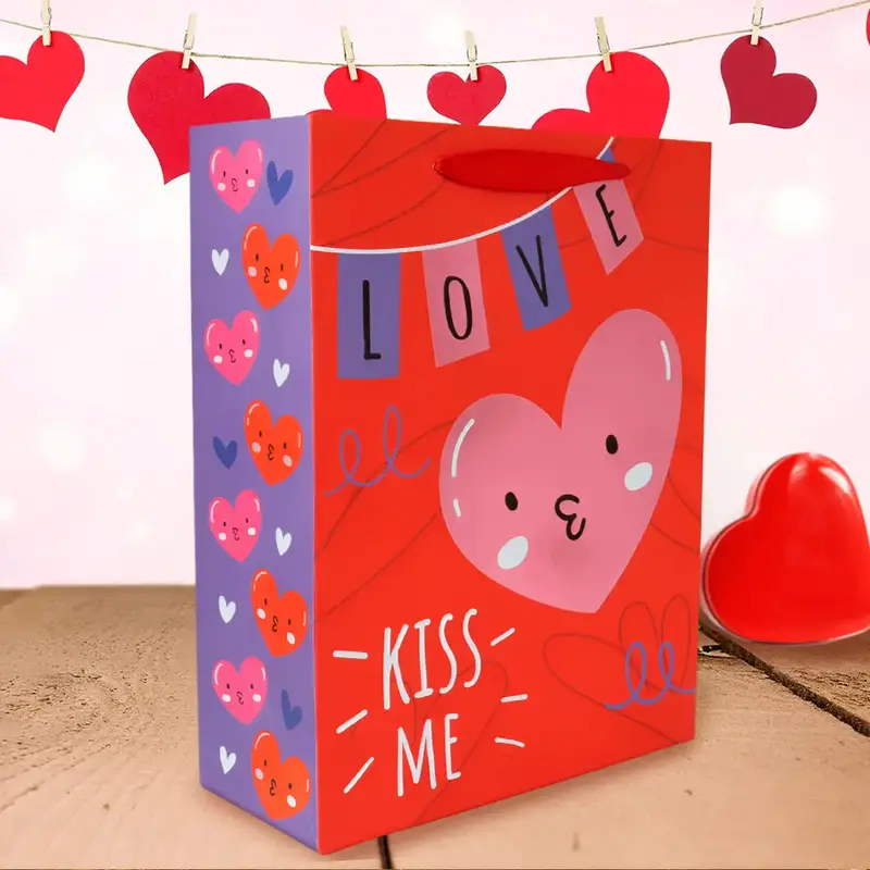 Bolsa De Regalo, Love, Color Rojo 2