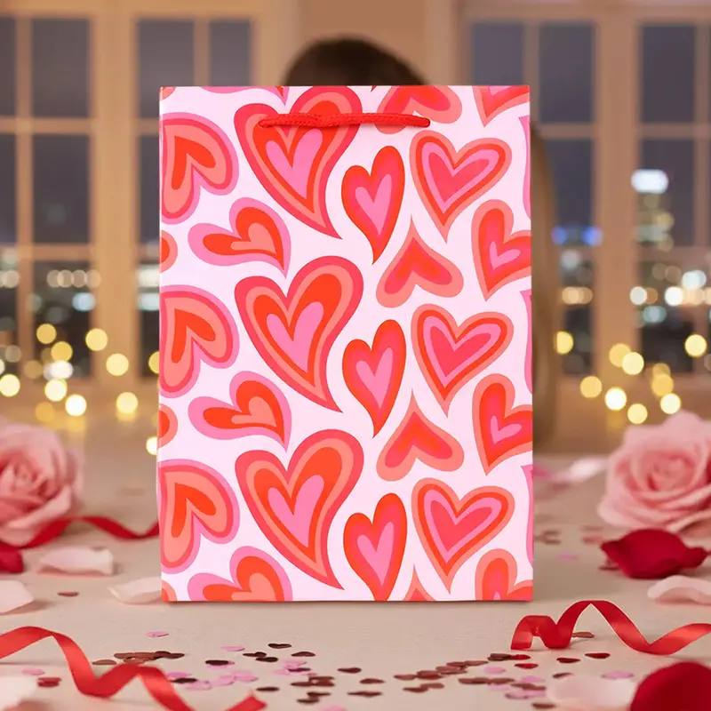 Bolsa De Regalo Mini, Corazones 2