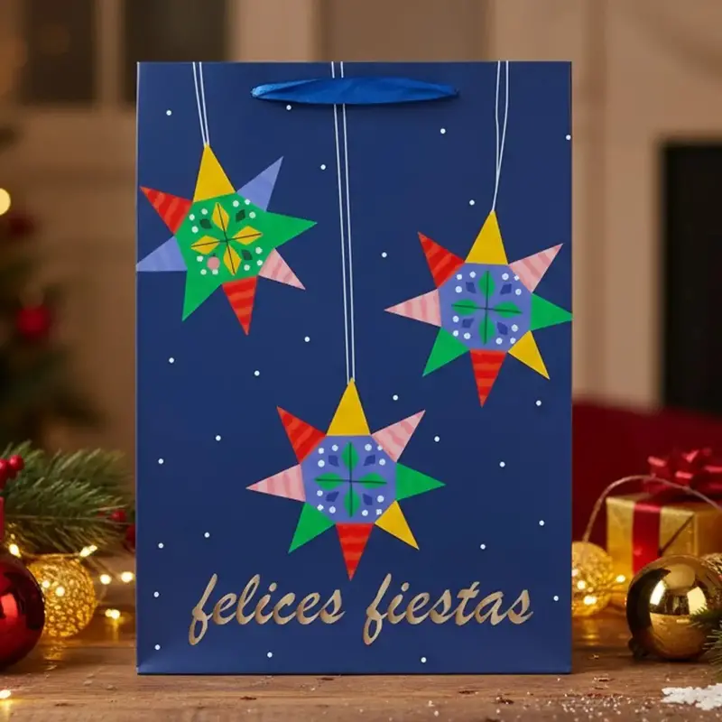 Bolsa De Regalo Navideña, Felices Fiestas, Piñata 2