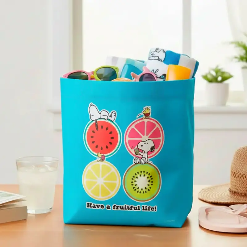 Bolsa Ecológica, Peanuts, Diseño Frutas 1