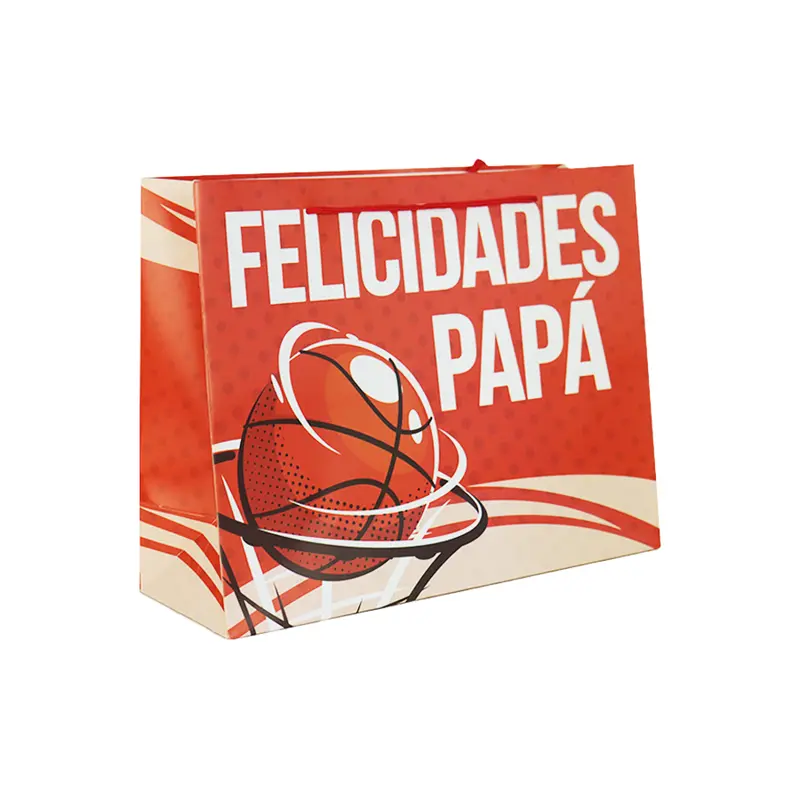 Bolsa Inkanto Para Regalo Día Del Padre, Color Rojo 1