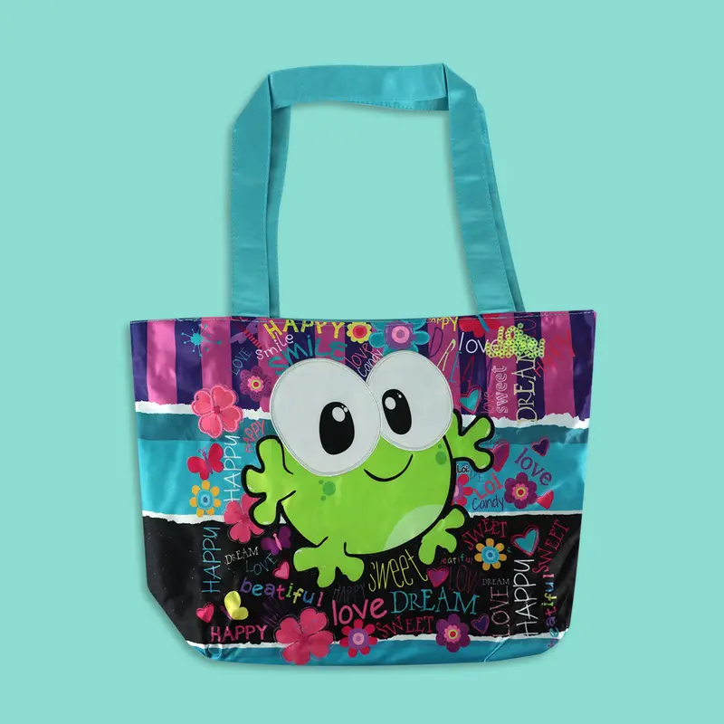 Bolsa Loi Woops Con Diseño De Rana 1