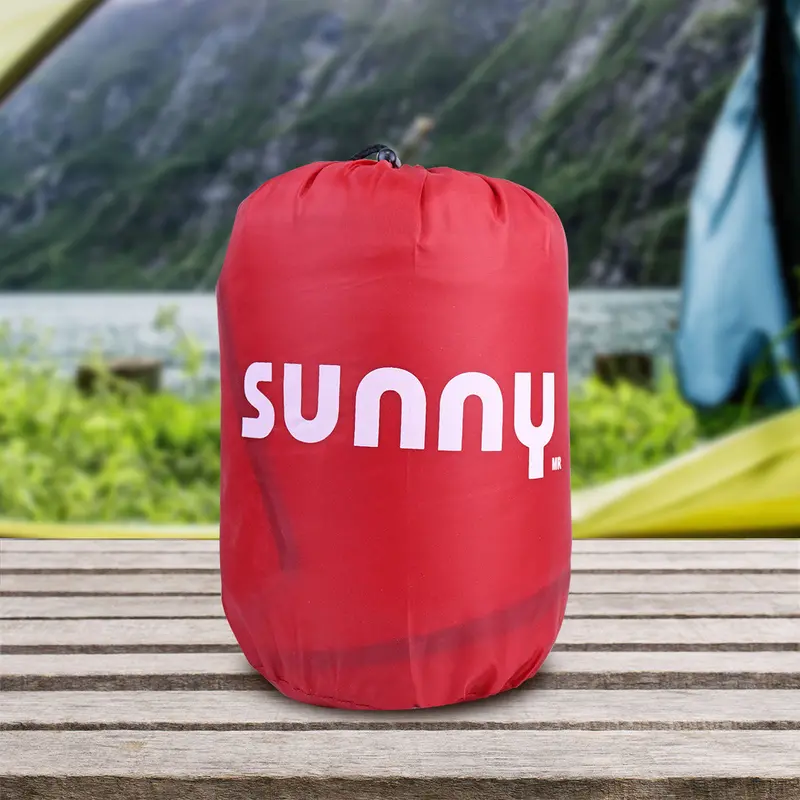 Bolsa Para Dormir Sleeping Bag Para Adultos Tafeta Color Verde 180 Cm 2