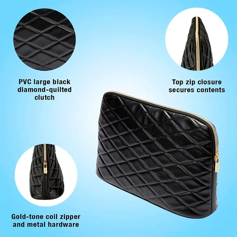 Bolsa Para Maquillaje, Color Negro, Conair 2