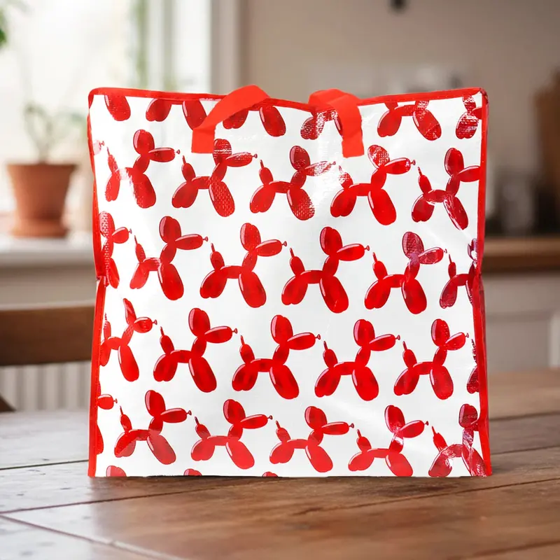 Bolsa Reutilizable, Cierre, Diseño Globos 2