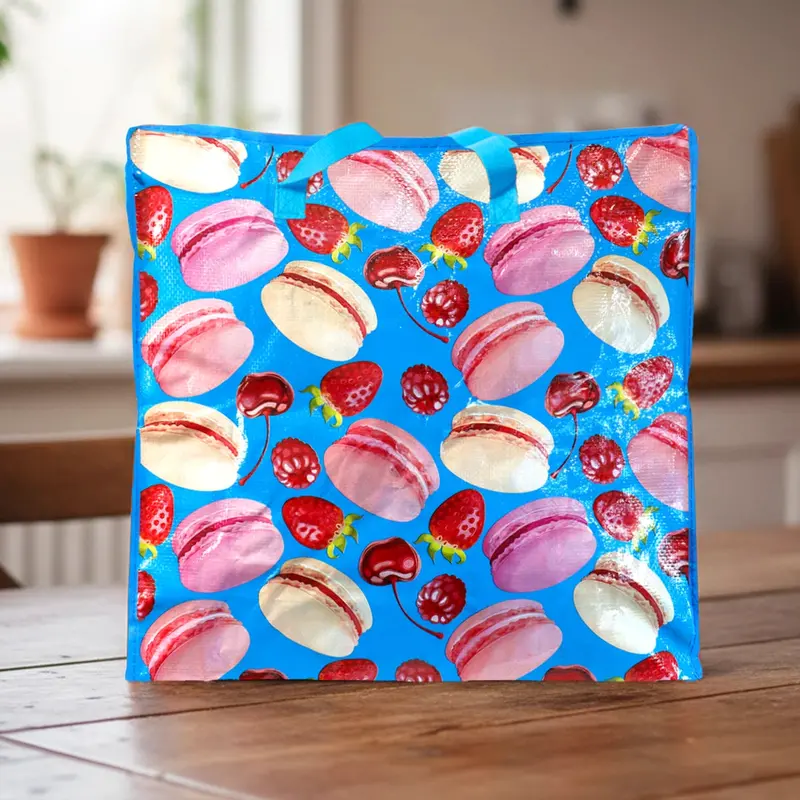 Bolsa Reutilizable, Cierre, Diseño Macaroon 2