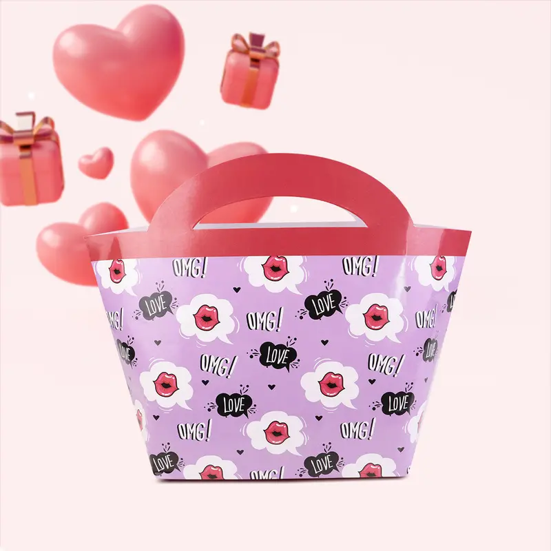 Bolsa San Valentín Color Lila 2