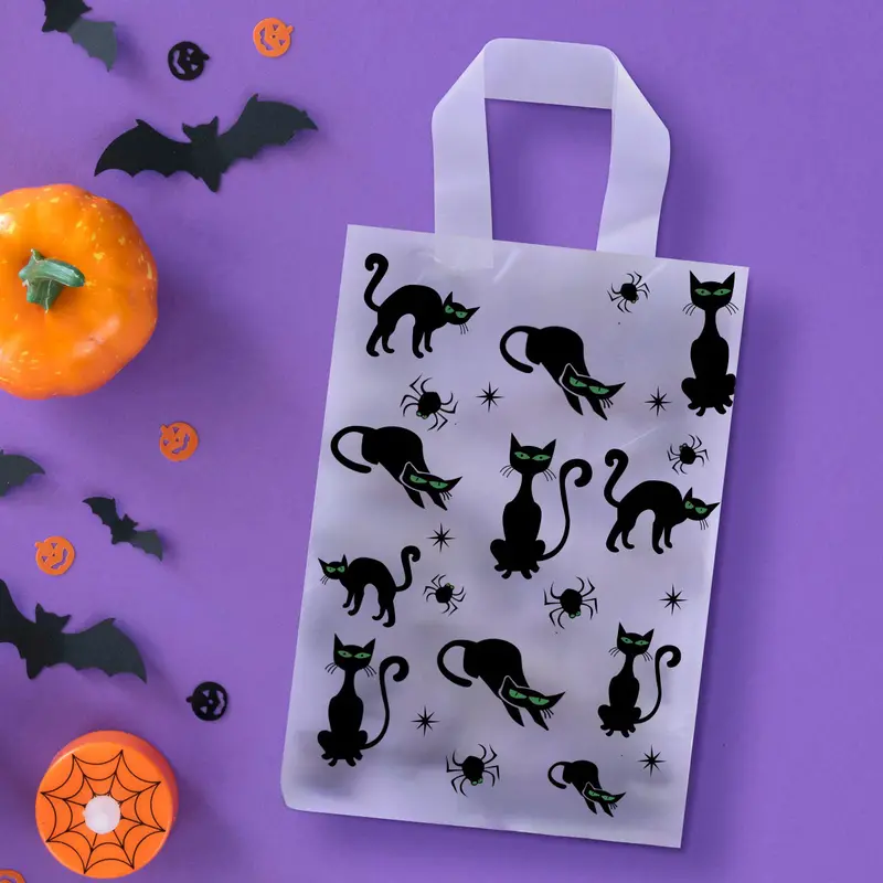 Bolsas De Plástico Con Diseño De Gatitos Para Dulces 1