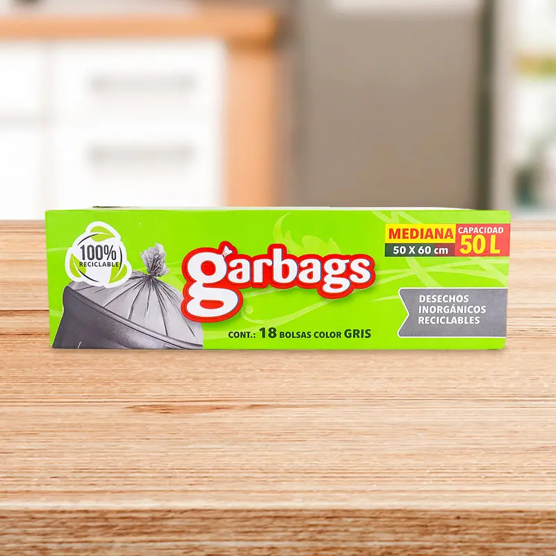 Bolsas Medianas Para Basura, Garbags 1