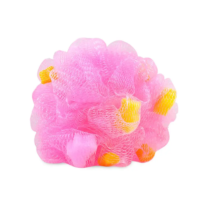 Borla, Esponja Color Rosa Con Jabón, 2 En 1 1