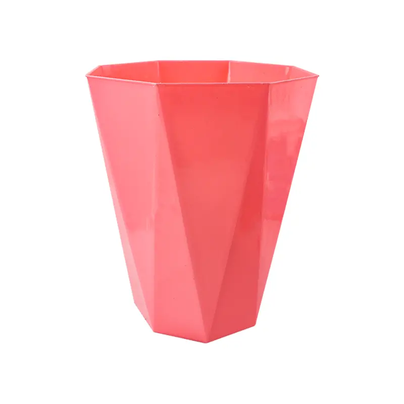 Bote De Basura 30 X 24.5 X 16.5Cm Color Rosa 1