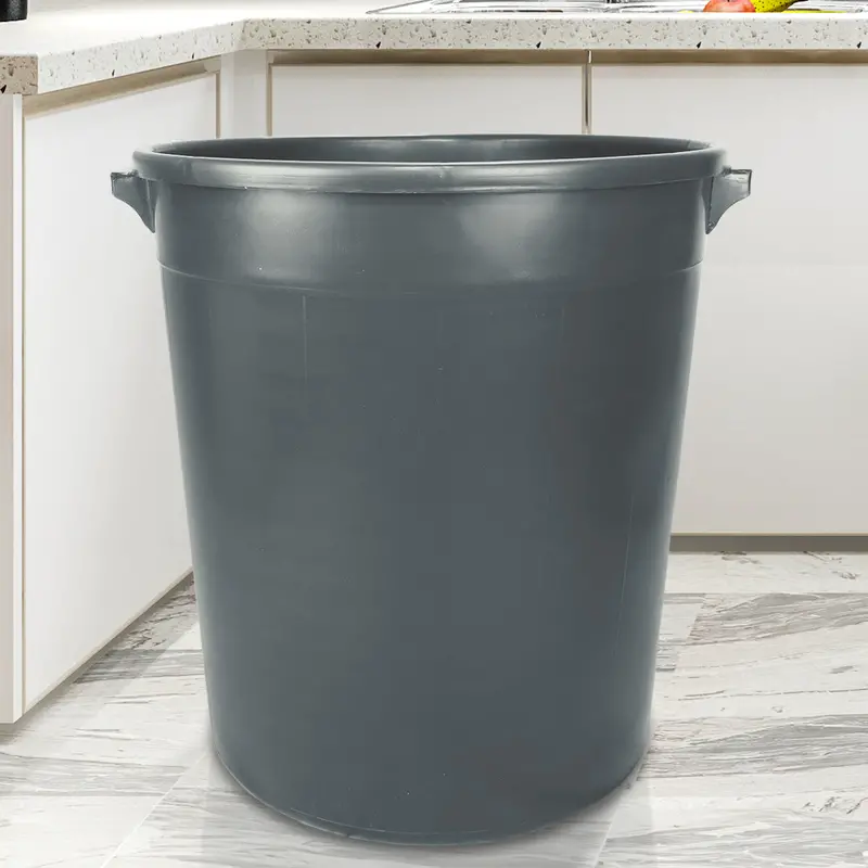 Bote De Basura, Color Gris Oxford, 72 L 1