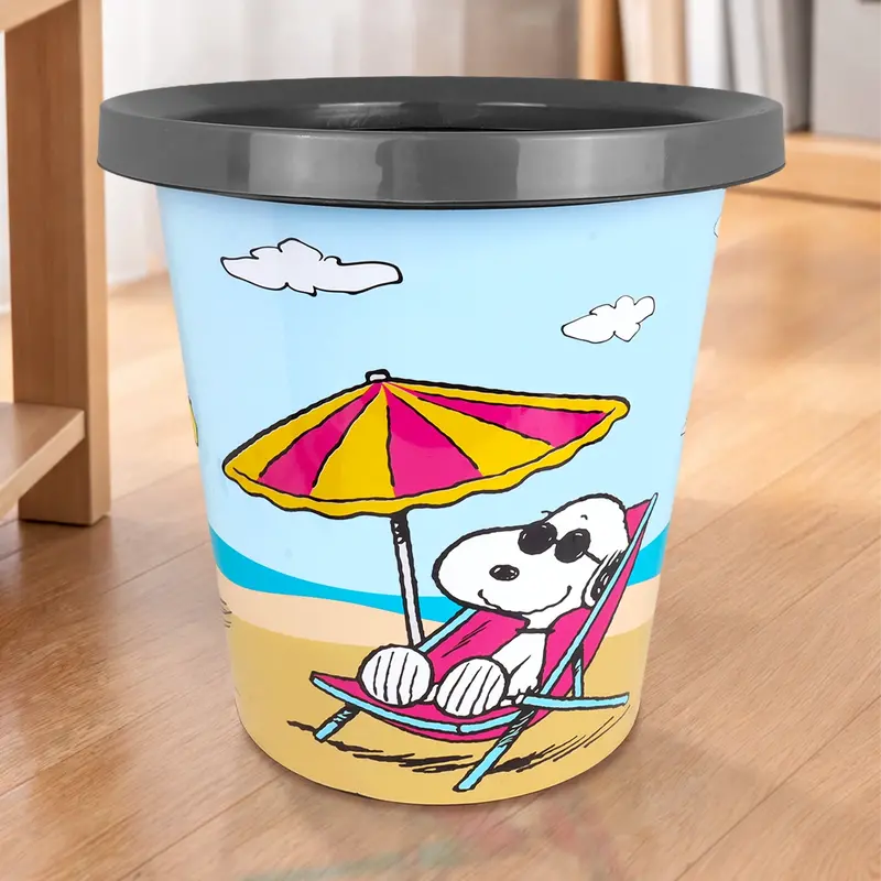 Bote De Basura, Peanuts, Diseño Playa 1