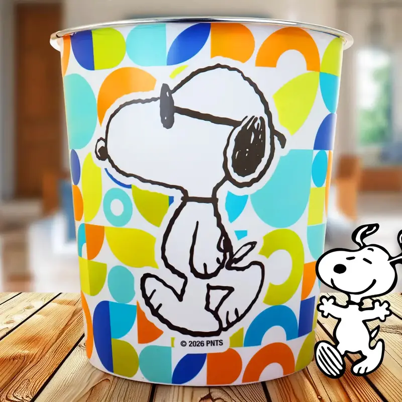 Bote De Basura, Snoopy, Colores 1