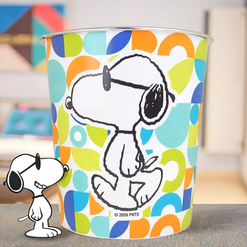 Bote De Basura, Snoopy, Colores 2