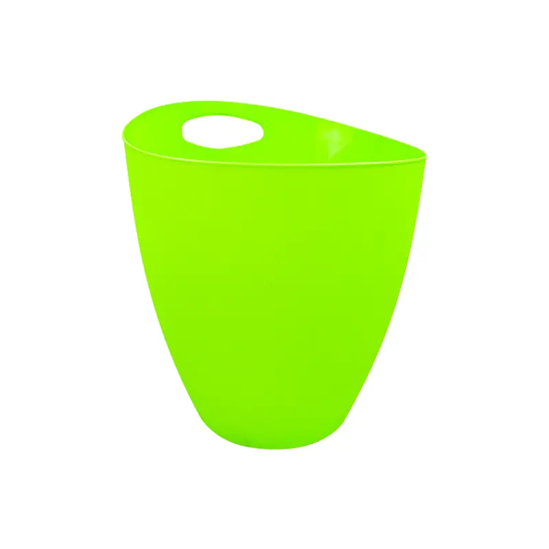 Bote De Plástico Con Agarradera 7.2L Color Verde 1