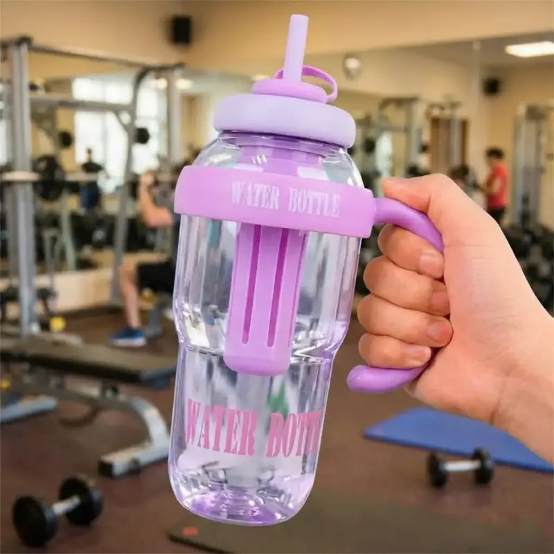 Botella De Agua, Color Morado, 1.3 L 1