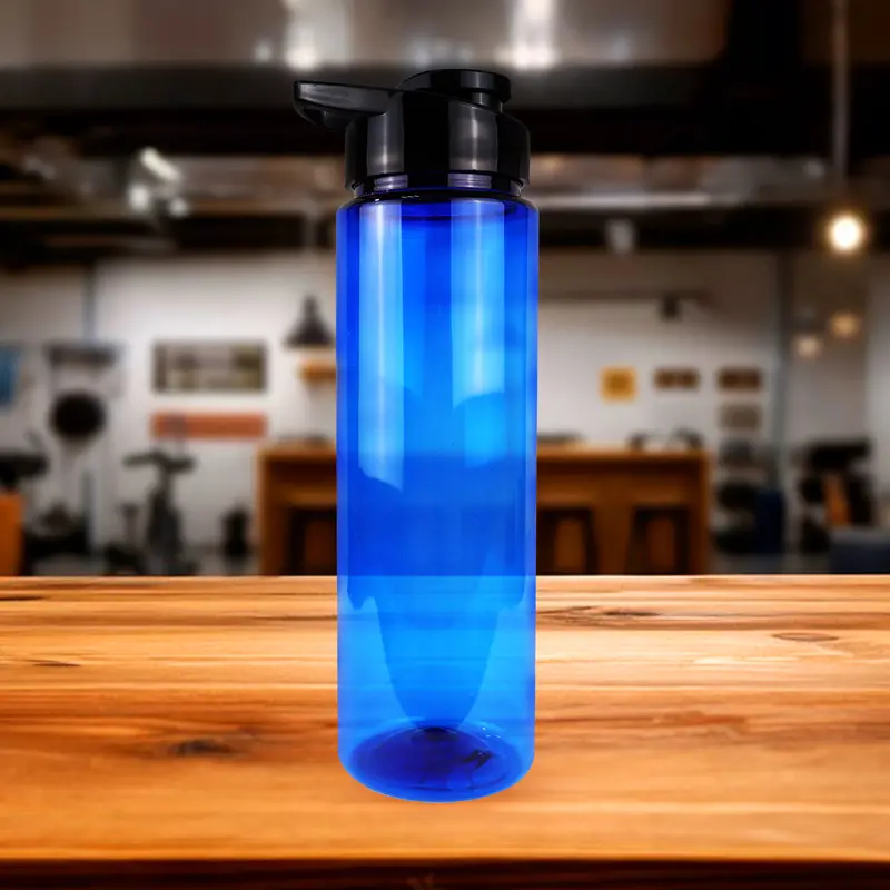Botella De Agua De Plástico, Color Azul, 900 Ml 2