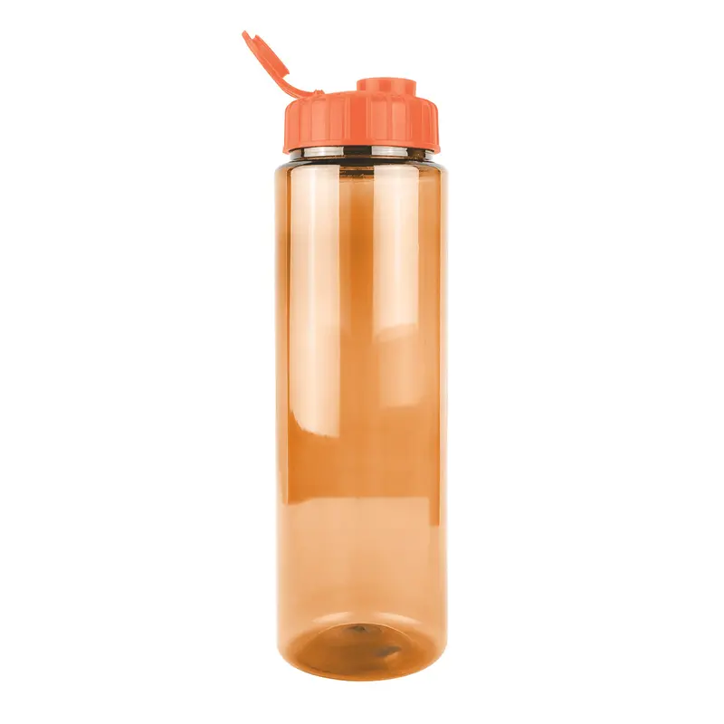 Botella De Agua De Plástico, Color Naranja, 26 Cm 2