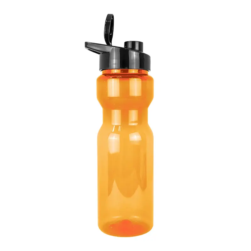 Botella De Agua De Plástico, Color Naranja, 850 Ml 2