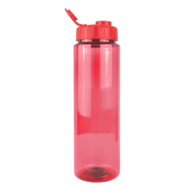 Botella De Agua De Plástico, Color Rojo, 26 Cm 2