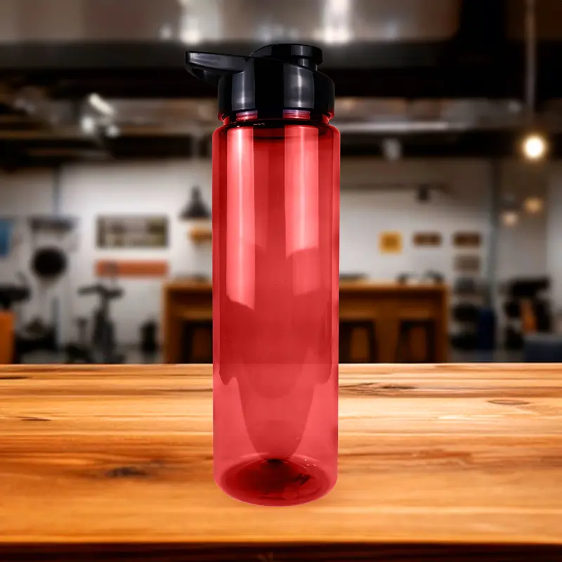 Botella De Agua De Plástico, Color Rojo, 900 Ml 2