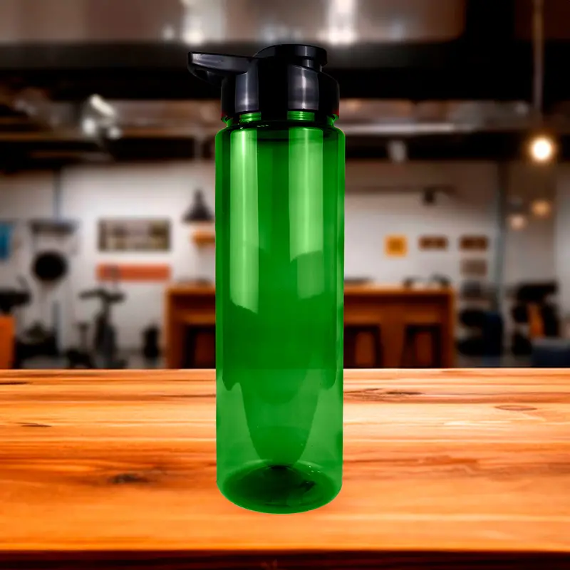 Botella De Agua De Plástico, Color Verde, 900 Ml 1