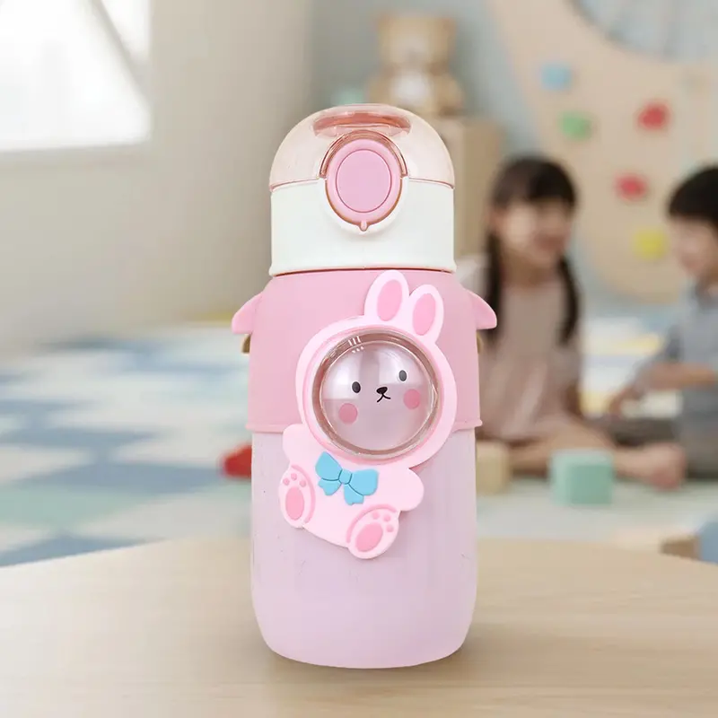 Botella De Agua, Diseño Conejito, 600 Ml 1