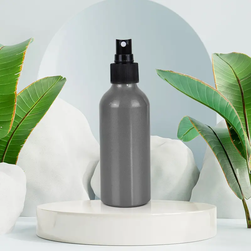 Botella De Aluminio Con Atomizador 200Ml 7