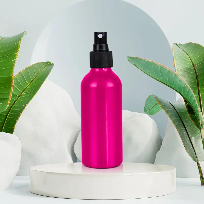 Botella De Aluminio Con Atomizador 200Ml 7