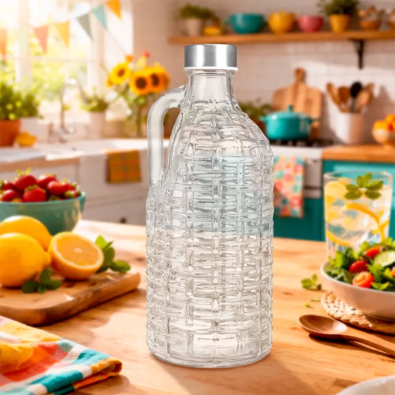 Botella De Cristal, 1.1 L 1
